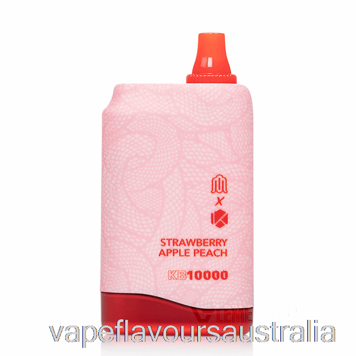Vape Nicotine Australia Modus x KadoBar KB10000 Disposable Strawberry Apple Peach